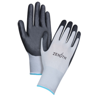 Gants l&eacute;gers enduits et respirants, 10/T-Grand, R&ecirc;vetement Mousse de nitrile, Calibre 13, Enveloppe en Polyester Canadian Safety Group Inc.