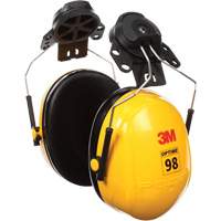 Serres-t&ecirc;tes de s&eacute;rie Peltor Optime 98, Fixation pour casque, 23 NRR dB Canadian Safety Group Inc.
