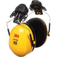Serres-t&ecirc;tes de s&eacute;rie Peltor Optime 98, Fixation pour casque, 23 NRR dB Canadian Safety Group Inc.