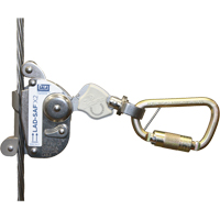 Manchon amovible pour c&acirc;ble Lad-Saf X2, Dia de la corde 5/8"/3/8" Canadian Safety Group Inc.