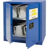 Corrosive Liquids Cabinet, 22 gal., 35" x 35" x 22" Canadian Safety Group Inc.