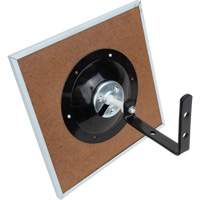 Flat Mirror, 18" H x 30" W, Framed Canadian Safety Group Inc.