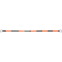 Retractable Cone Bar, 7' 5" Extended Length, Black/Orange Canadian Safety Group Inc.