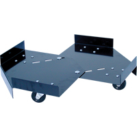 Socle roulant en acier universel, 26,5'' lo x 26,5'' la x 5'' h Canadian Safety Group Inc.