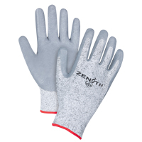 Gants &eacute;lastiques sans coutures r&eacute;sistants &agrave; la coupe, Taille Petit/7, Calibre 13, Rev&ecirc;tement Nitrile, Enveloppe en PEHP, ANSI/ISEA 105 niveau 2/EN 388 niveau 3 Canadian Safety Group Inc.
