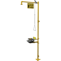 Combinaison de douche d'urgence & douche oculaire Halo Canadian Safety Group Inc.
