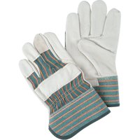 Abrasion-Resistant Fitter's Gloves, Ladies, Grain Cowhide Palm Canadian Safety Group Inc.