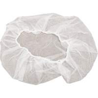Non-Woven Bouffant Caps, Polypropylene, 18", White Canadian Safety Group Inc.