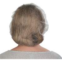 Bonnets bouffants non tiss&eacute;s, Polypropyl&egrave;ne, 21"/Grand, Blanc Canadian Safety Group Inc.