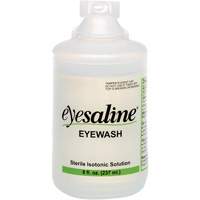 Saline Eyewash Bottles, Full Bottle, 8 oz. Canadian Safety Group Inc.