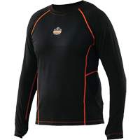 Long Sleeve Thermal Shirts, Men's, Medium, Black Canadian Safety Group Inc.
