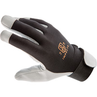 Gants antivibrations Air Glove, Taille Moyen, Paume Cuir perl&eacute; Canadian Safety Group Inc.