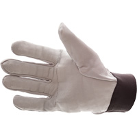 Gants antivibrations Air Glove, Taille Moyen, Paume Cuir perl&eacute; Canadian Safety Group Inc.