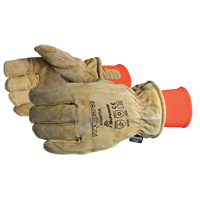 SnowForce Brown Freezer Glove, One Size, Grain Cowhide Palm, Thinsulate Inner Lining Canadian Safety Group Inc.