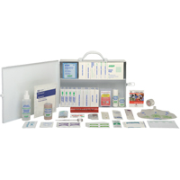 Trousses de premiers soins standards pour le bureau, Dispositif m&eacute;dical Classe 1, Boîte en m&eacute;tal Canadian Safety Group Inc.