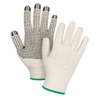 Gants tricot&eacute;s de poids lourd, Poly/coton, Un c&ocirc;t&eacute;, Calibre 7, Moyen Canadian Safety Group Inc.