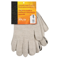 Heavyweight Dotted String Knit Gloves, Poly/Cotton, Single Sided, 7 Gauge, Large Canadian Safety Group Inc.