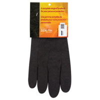 Jersey Gloves, Large, Brown, Unlined, Knit Wrist Canadian Safety Group Inc.