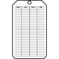 Inspection Tags, Cardstock, 3-1/8" W x 5-7/8" H, French Canadian Safety Group Inc.