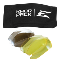 Lentilles de rechange pour les lunettes de s&eacute;curit&eacute; Khor, Antibu&eacute;e/anti-&eacute;gratignures, Transparent, Khor Canadian Safety Group Inc.