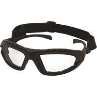 Dustdevil Black Frame Safety Glasses, Clear Lens, Anti-Fog/Anti-Scratch, ANSI Z87+/Meets/Exceeds CSA Z94.3 Canadian Safety Group Inc.