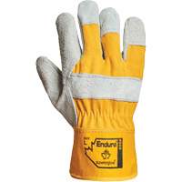 Endura&reg; Fitter Gloves, Large, Split Leather Palm, Cotton Inner Lining Canadian Safety Group Inc.
