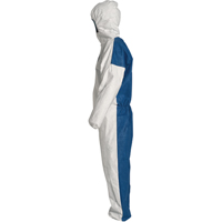 Hooded Coveralls, 4X-Large, Blue/White, Tyvek&reg; 400 D Canadian Safety Group Inc.