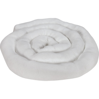 Remblais tubulaire absorbant, Huile seulement, Absorption 45 gal., 3" la x 10' lo, Pqt de 10 Canadian Safety Group Inc.