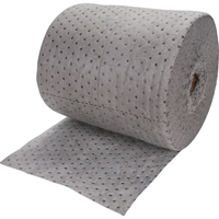Rouleaux absorbants li&eacute;s de premi&egrave;re qualit&eacute;, Poids moyen, 150' lo x 15" la, Absorption 20 gal. Canadian Safety Group Inc.
