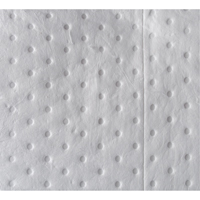 Feuilles absorbantes li&eacute;es de premi&egrave;re qualit&eacute;, Huile seulement, 15" x 17", 8 gal. d'absorption Canadian Safety Group Inc.