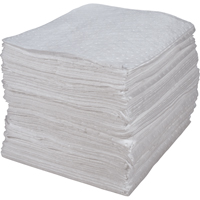 Premium Bonded Sorbent Pads, Oil Only, 15" x 17", 30 gal. Absorbancy Canadian Safety Group Inc.