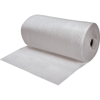 Feuilles absorbantes en fibres fines de premi&egrave;re qualit&eacute;, Lourd, 150' lo x 30" la, Absorption 50 gal. Canadian Safety Group Inc.