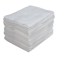 Feuilles absorbantes lamin&eacute;es (SMS) de premi&egrave;re qualit&eacute;, Huile seulement, 15" x 17", 30 gal. d'absorption Canadian Safety Group Inc.