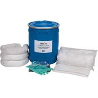 Trousse de lutte contre les d&eacute;versements de premi&egrave;re qualit&eacute; pour camion, Huile seulement, Baril, Absorbance de 10 gal. US Canadian Safety Group Inc.