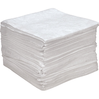 Premium Anti Static Sorbent Pads, Oil Only, 15" x 18", 25 gal. Absorbancy Canadian Safety Group Inc.