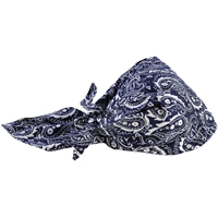 Bandeaux en triangle 6710CT de refroidissement en tissu de serviette Chill-Its, Bleu Canadian Safety Group Inc.