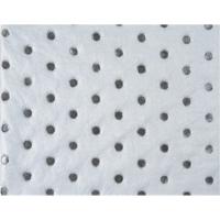 Feuilles absorbantes en fibres fines de calibre industriel, Huile seulement, 15" x 17", 40 gal. d'absorption Canadian Safety Group Inc.
