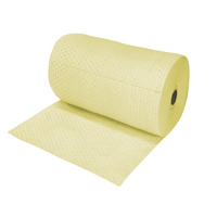Rouleaux absorbants en fibres fines de calibre industriel, Lourd, 150' lo x 30" la, Absorption 70 gal. Canadian Safety Group Inc.
