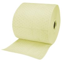 Industrial-Grade Fine Fibre Sorbent Rolls, Heavyweight, 150' L x 15" W, 35 Gal. Absorbancy Canadian Safety Group Inc.