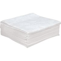 Feuilles absorbantes antistatiques de premi&egrave;re qualit&eacute;, Huile seulement, 30" x 30", 55 gal. d'absorption Canadian Safety Group Inc.