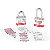 &eacute;tiquettes d'identification &agrave; photo pour cadenas en thermoplastique Zenex Canadian Safety Group Inc.