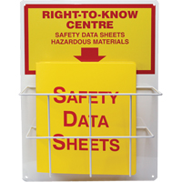 Panneaux de style panier, Anglais, Compris reliures Canadian Safety Group Inc.