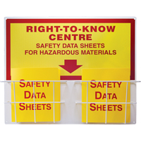 Panneaux de style panier, Anglais, Compris reliures Canadian Safety Group Inc.