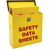 Boîte pour documents de s&eacute;curit&eacute; pour le chantier, Anglais, Compris reliures Canadian Safety Group Inc.