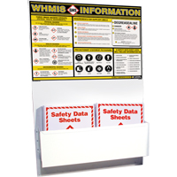 Postes d'information SGH, Anglais, Compris reliures Canadian Safety Group Inc.