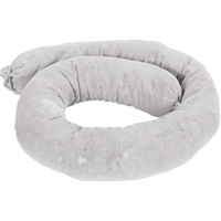 Remblais tubulaire absorbant, Huile seulement, Absorption 25 gal., 3" la x 4' lo, Pqt de 12 Canadian Safety Group Inc.