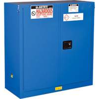 ChemCor&reg; Lined Hazardous Material Safety Cabinets, 30 gal., 43" x 44" x 18" Canadian Safety Group Inc.