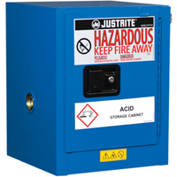 ChemCor&reg; Lined Hazardous Material Countertop Safety Cabinets, 4 gal., 17" x 22" x 17" Canadian Safety Group Inc.