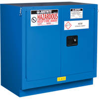 ChemCor&reg; Lined Hazardous Material Undercounter Safety Cabinets, 22 gal., 35" x 35" x 22" Canadian Safety Group Inc.