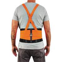 Ceinture de support dorsal haute visibilit&eacute; en &eacute;lasthanne ProFlex 100HV, &eacute;lastique, T-petit Canadian Safety Group Inc.